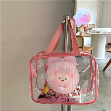 Bolsas de cosméticos de PVC transparente