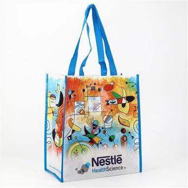 Bolsas de comestibles RPET laminadas reutilizables